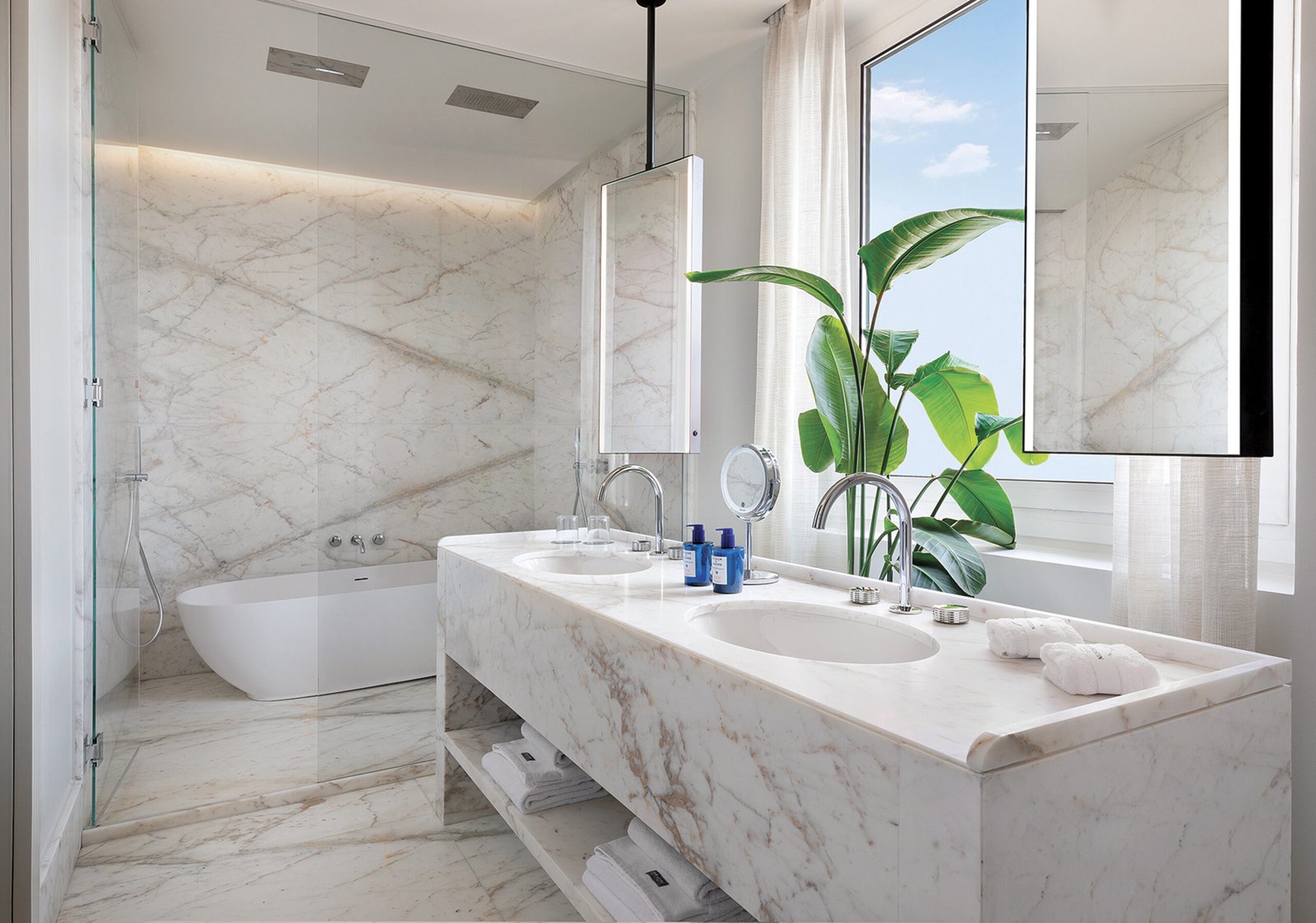 Rubinetto TEXTURE FIMA in bagno suite presidenziale The Westin Palace Milano