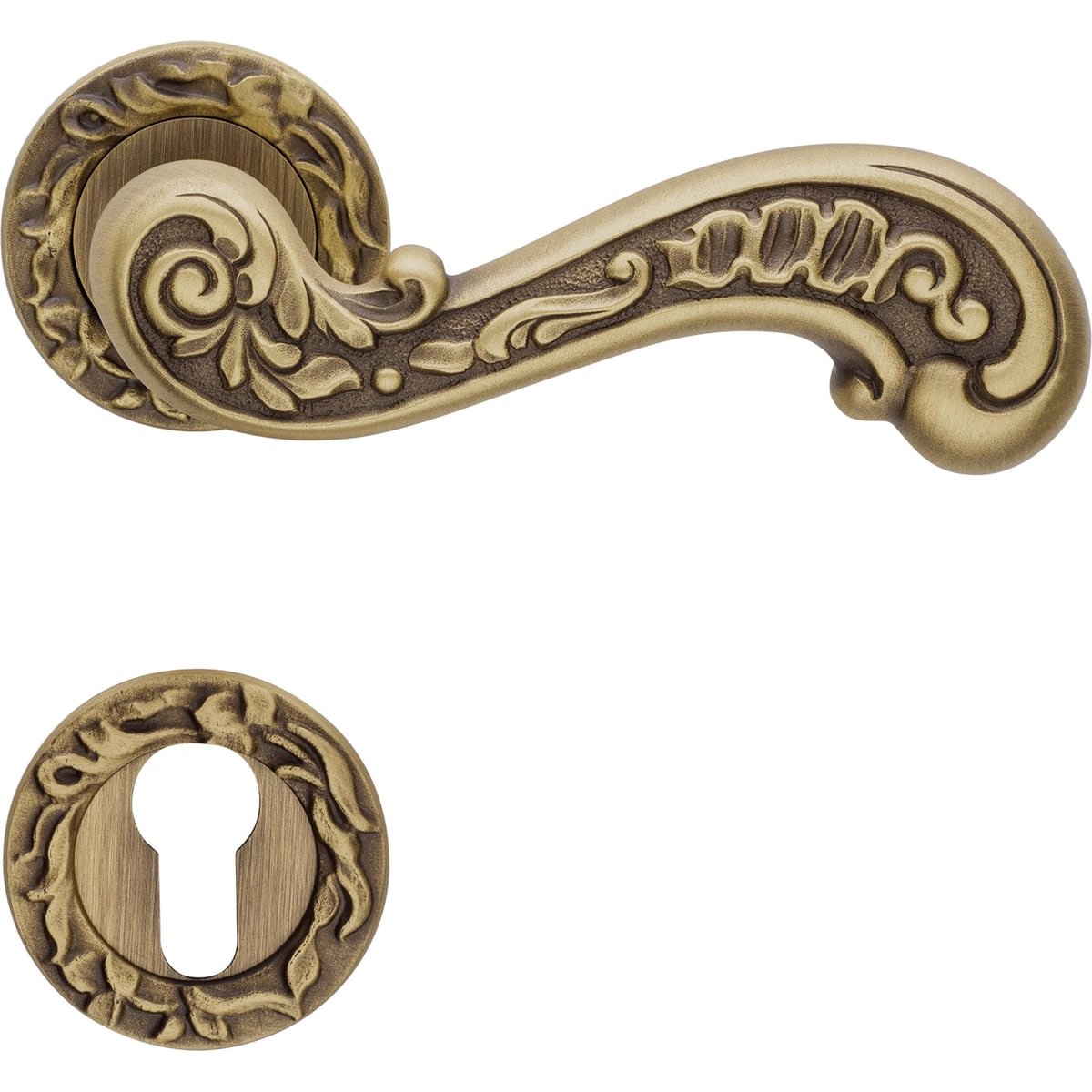 Barocco 1520 RB 113 — Door handle Barocco | Linea Calì Door handle Barocco — Linea Calì 1520 RB 113 - Image 1