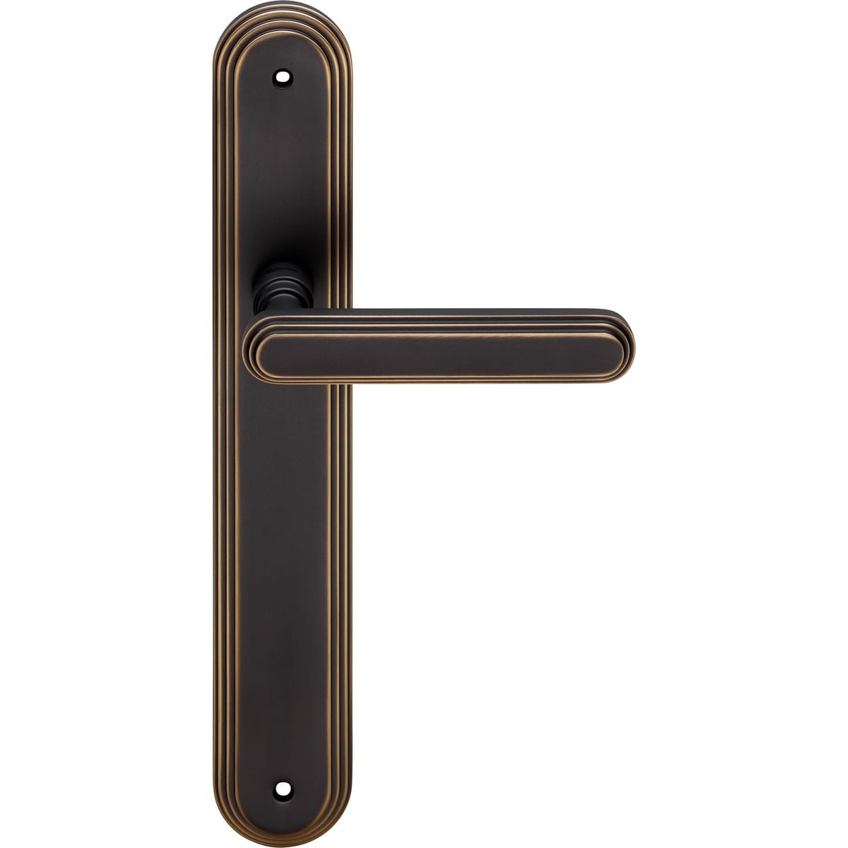 Chic 1670 PL — Door handle on backplate Chic | Linea Calì Door handle on backplate Chic — Linea Calì 1670 PL - Image 1