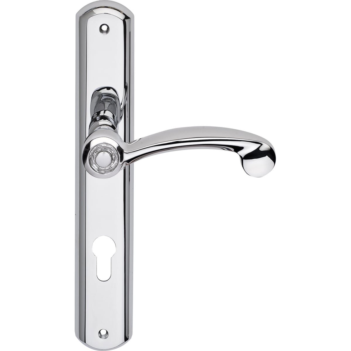 Cosmic 1335 PL — Door handle on backplate Cosmic | Linea Calì Door handle on backplate Cosmic — Linea Calì 1335 PL - Image 1
