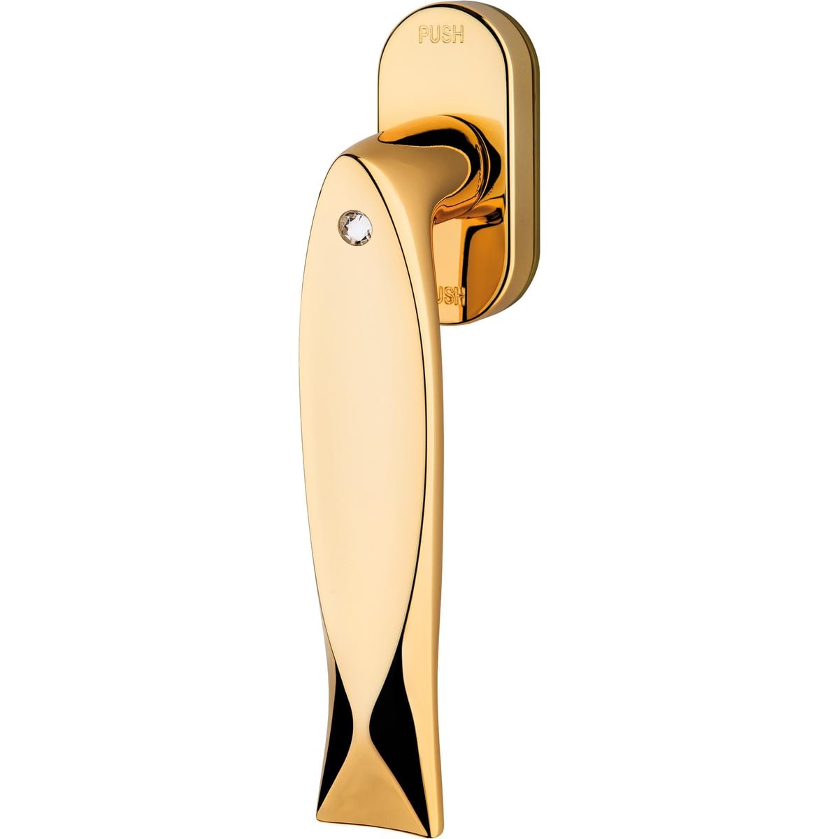Fish Crystal 700 SK — SmartBlock window handle Fish Crystal | Linea Calì SmartBlock window handle Fish Crystal — Linea Calì 700 SK - Image 1