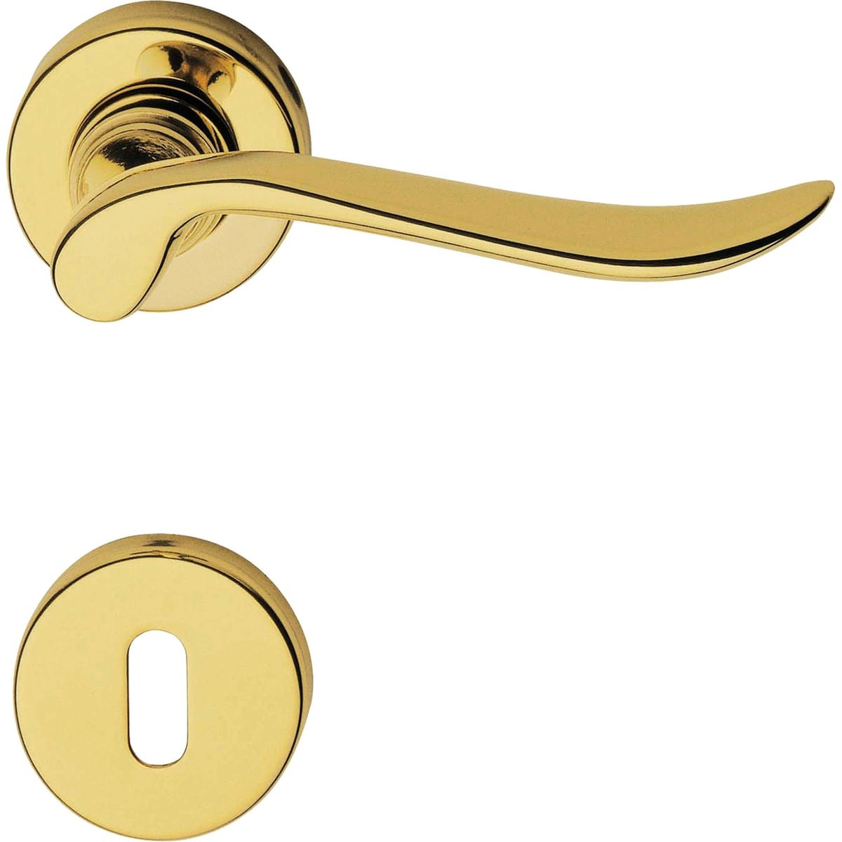 Ibiza 545 RB 101 — Door handle Ibiza | Linea Calì Door handle Ibiza — Linea Calì 545 RB 101 - Image 1
