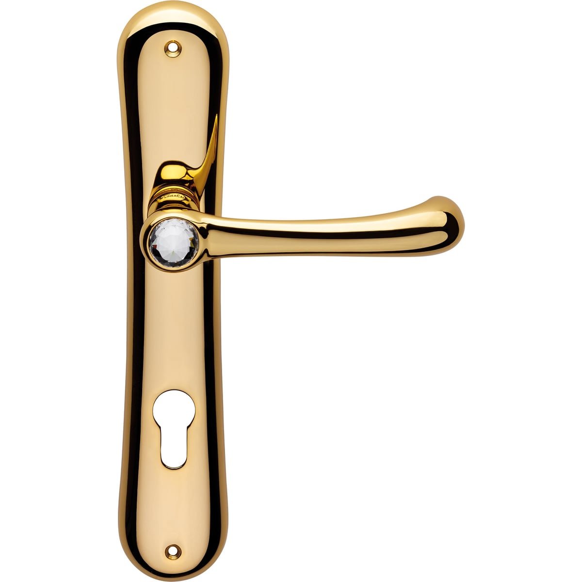 lcbulk-idea-crystal-871pl Maniglia con placca Idea Crystal — Linea Calì 871 PL - immagine 1