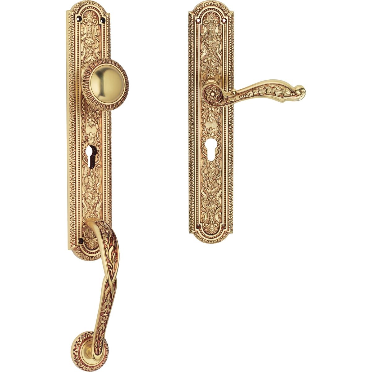 Jardin 1560 ED/ES — Entrance handle set Jardin | Linea Calì Entrance handle set Jardin — Linea Calì 1560 ED/ES - Image 1