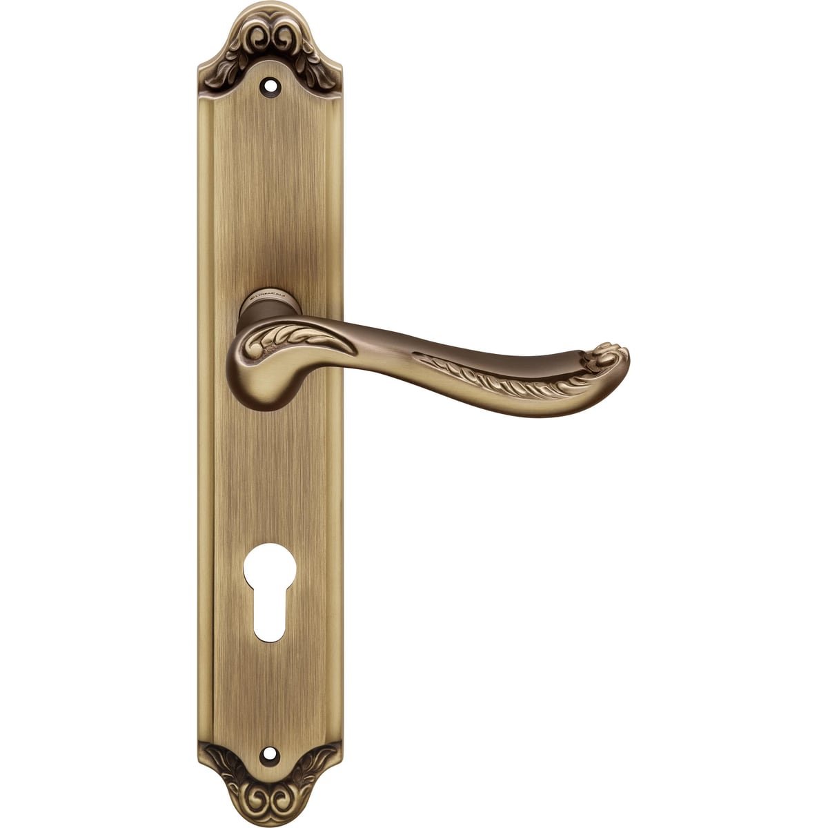 Lady 1390 PL — Door handle on backplate Lady | Linea Calì Door handle on backplate Lady — Linea Calì 1390 PL - Image 1