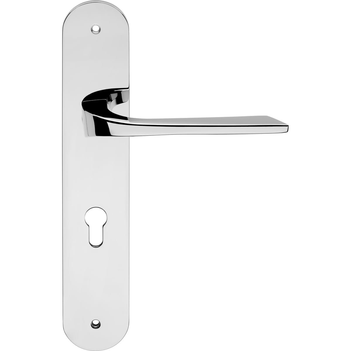Living 1691 PL — Door handle on backplate Living | Linea Calì Door handle on backplate Living — Linea Calì 1691 PL - Image 1