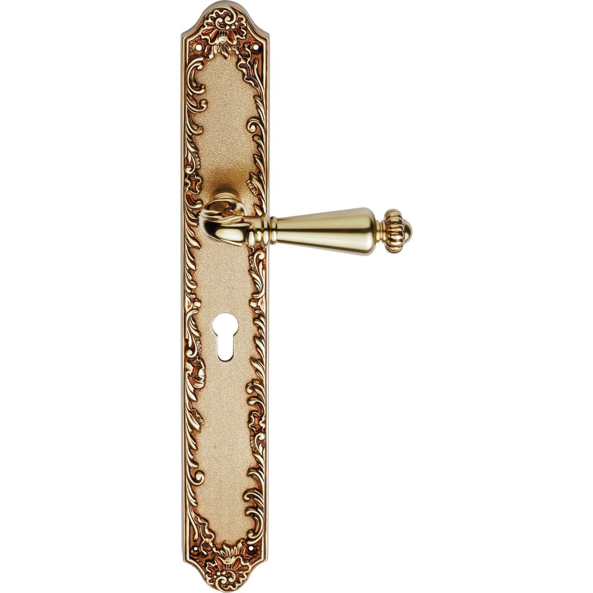 Ninfa 1540 PL — Door handle on backplate Ninfa | Linea Calì Door handle on backplate Ninfa — Linea Calì 1540 PL - Image 1
