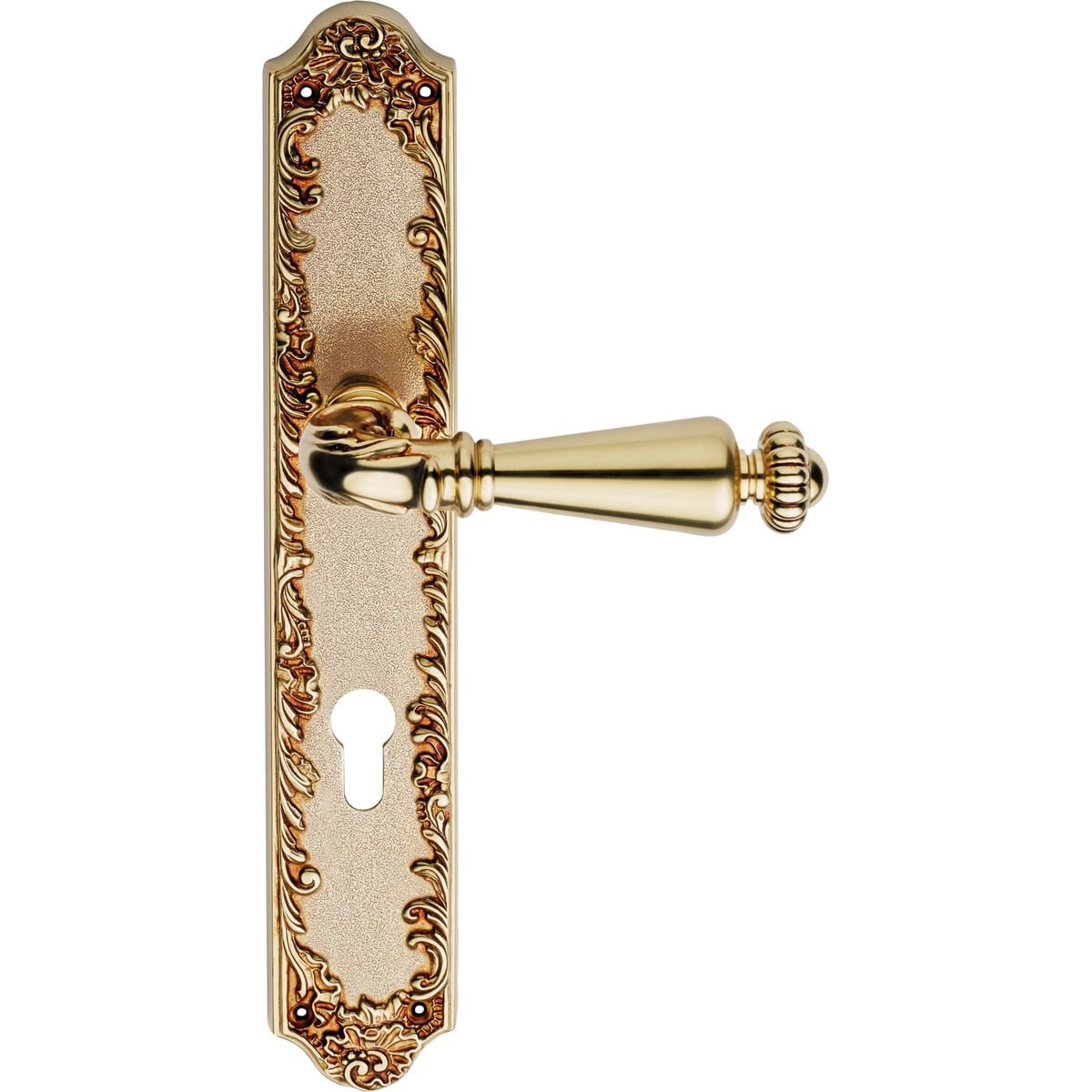 Ninfa 1541 PL — Door handle on backplate Ninfa | Linea Calì Door handle on backplate Ninfa — Linea Calì 1541 PL - Image 1