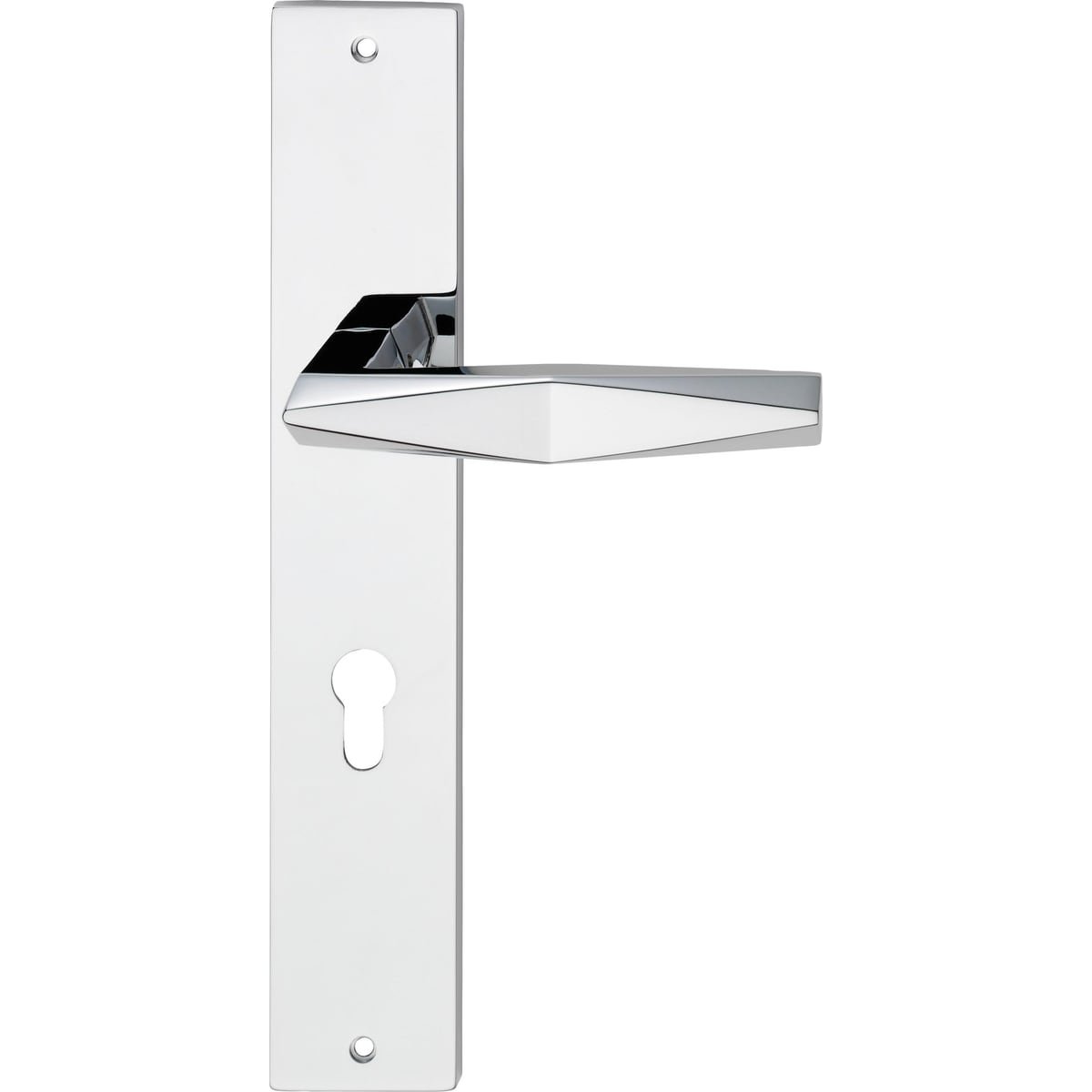 lcbulk-prisma-1281pl Maniglia con placca Prisma — Linea Calì 1281 PL - immagine 1