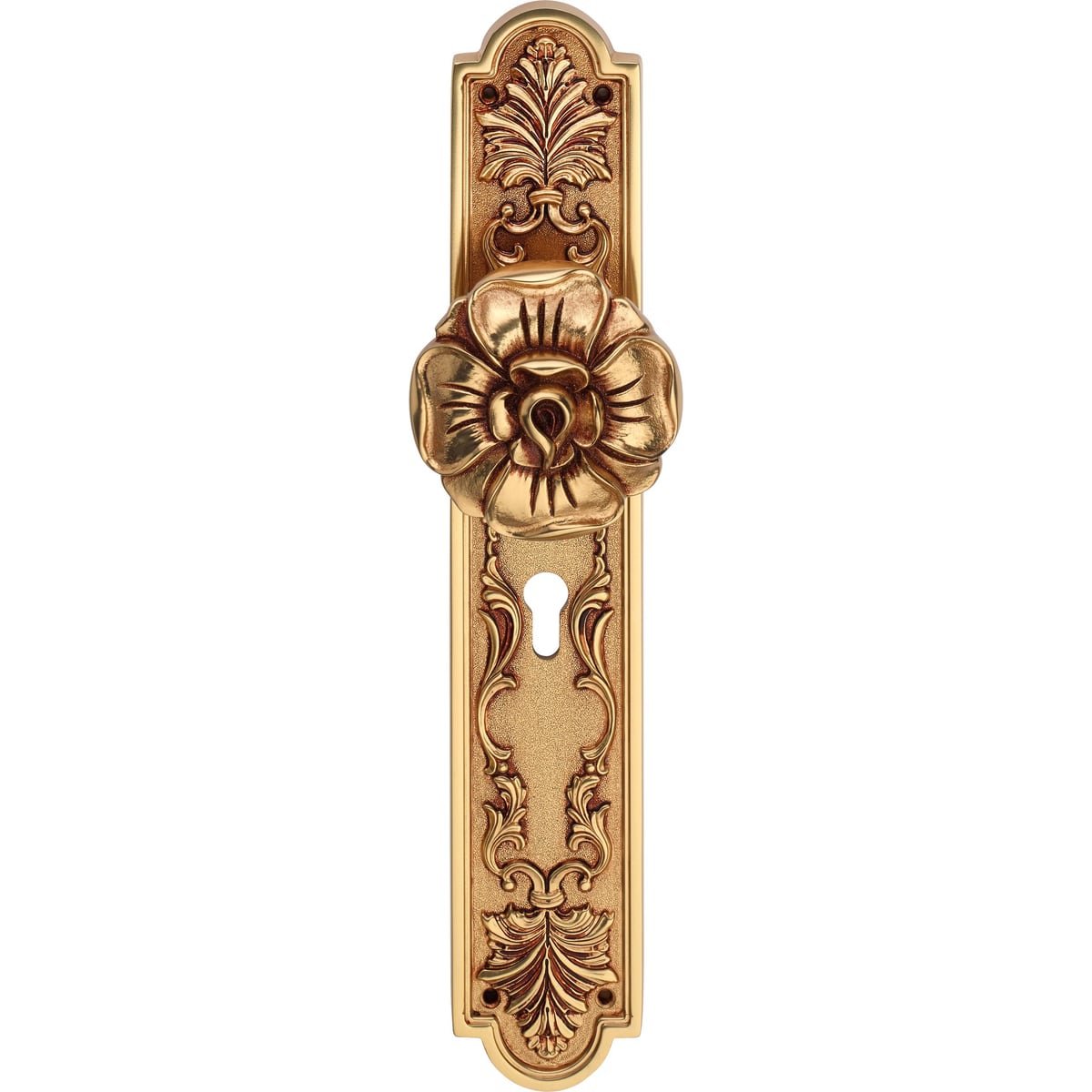 lcbulk-queen-1405fp Pomolo fisso con placca Queen — Linea Calì 1405 FP - immagine 1