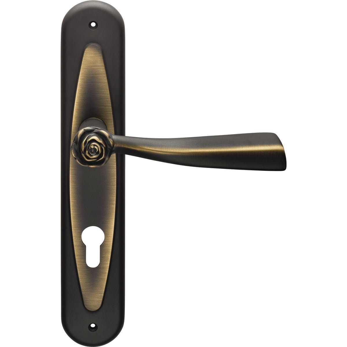 lcbulk-rose-996pl Maniglia con placca Rose — Linea Calì 996 PL - immagine 1