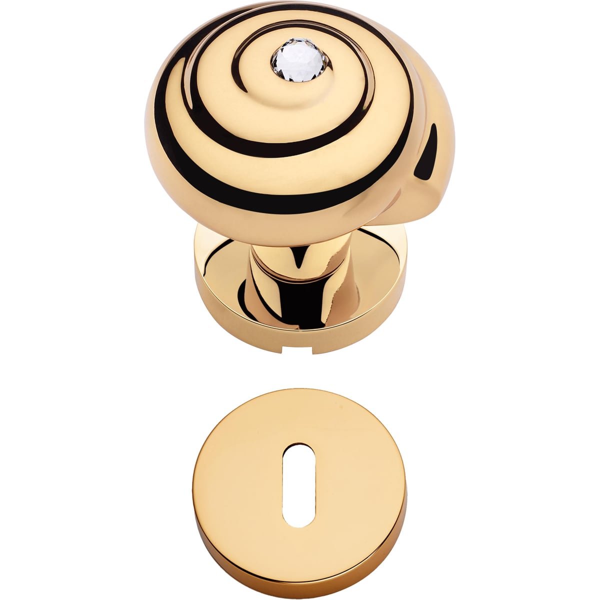 Shell Mesh 694 PG 023 — Turning door knob Shell Mesh | Linea Calì Turning door knob Shell Mesh — Linea Calì 694 PG 023 - Image 1