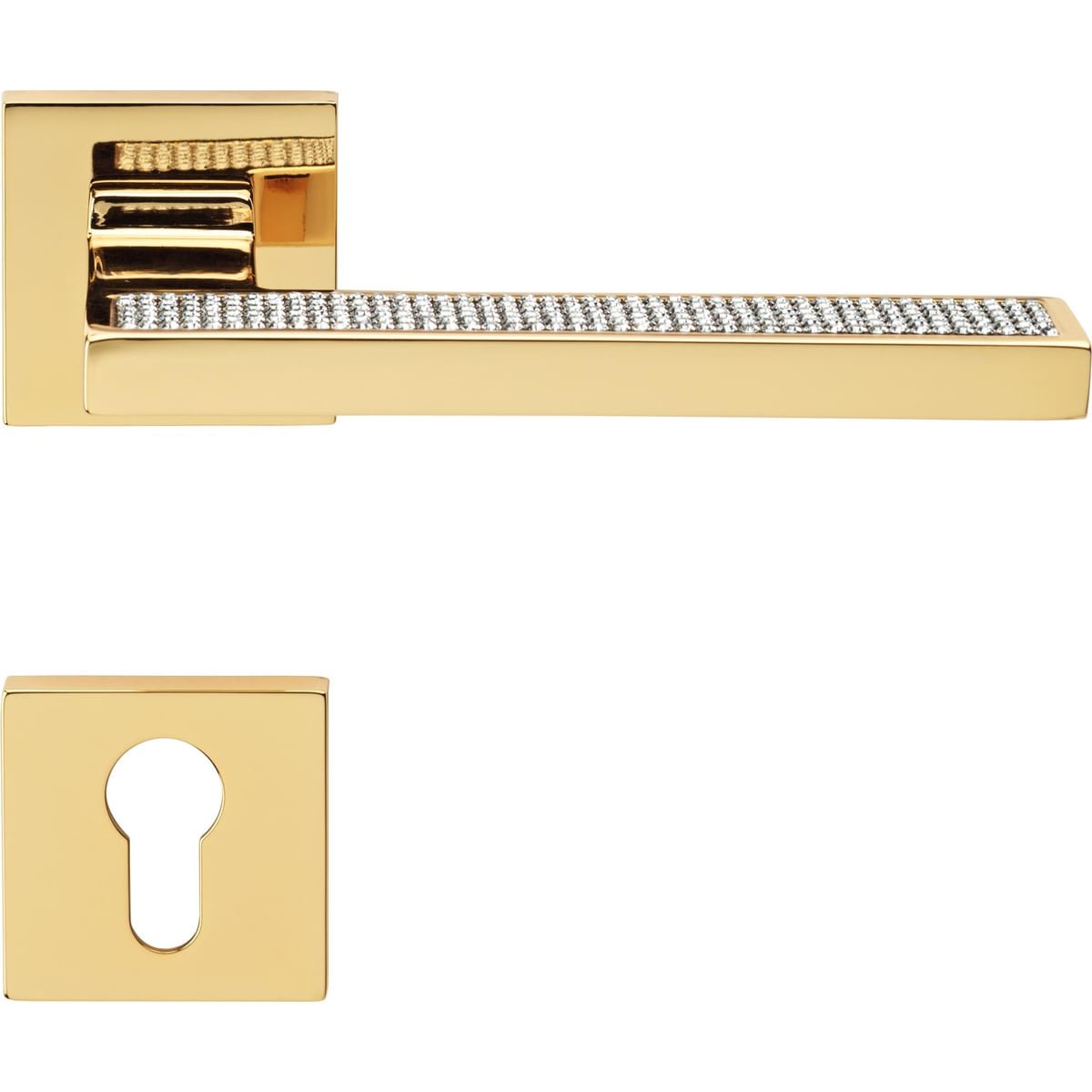 Sintesi Mesh 1301 RB 024 — Door handle Sintesi Mesh | Linea Calì Door handle Sintesi Mesh — Linea Calì 1301 RB 024 - Image 1