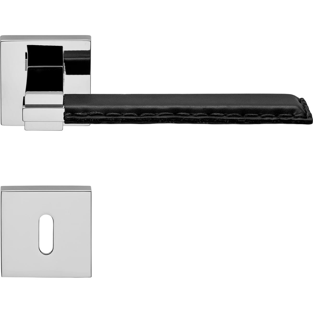 lcbulk-slim-pelle-1111rb019 Maniglia per porta Slim Pelle — Linea Calì 1111 RB 019 - immagine 1