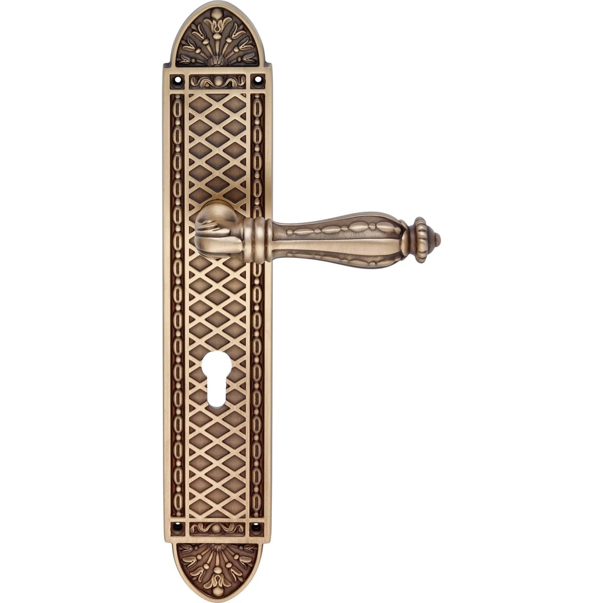 lcbulk-zaara-1535pl Maniglia con placca Zaara — Linea Calì 1535 PL - immagine 1