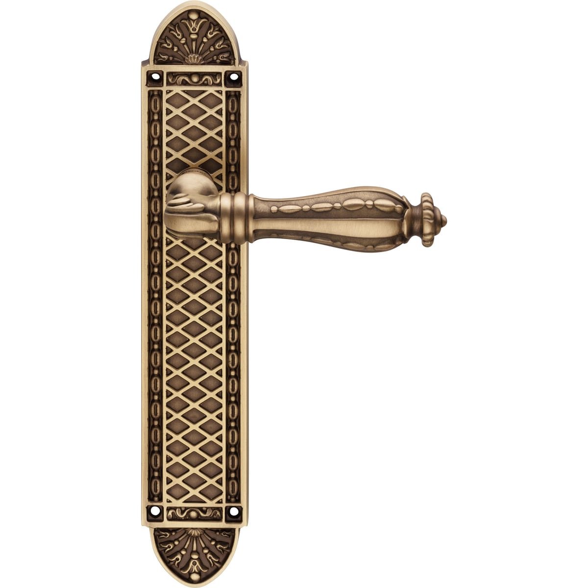 lcbulk-zaara-1563pl Maniglia con placca Zaara — Linea Calì 1563 PL - immagine 1