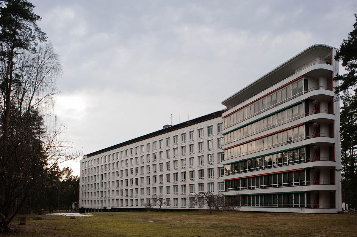 Il sanatorio di Paimio, opera di Alvar e Aimo Aalto