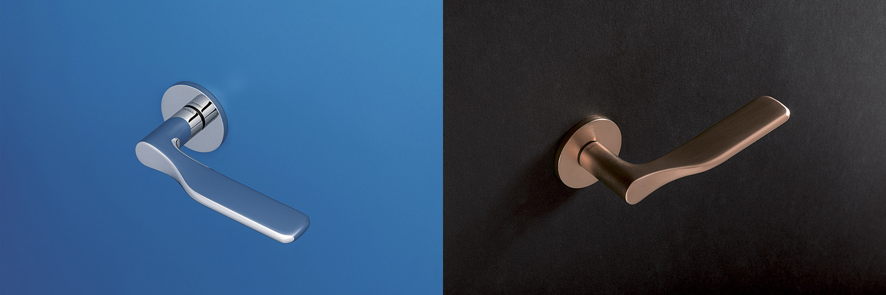 Scopri la maniglia per porta Paddle di Olivari: design ergonomico, eleganza e alta qualità in diverse finiture per adattarsi ad ogni ambiente.
