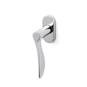 WINDOW HANDLE DK AGATA OLIVARI HAMMER Polished Chrome