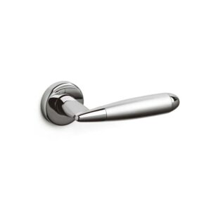 ASTER OLIVARI CA DOOR HANDLE - Polished/Satin Chrome