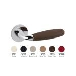 Olivari “Club” Door Handle with Leather